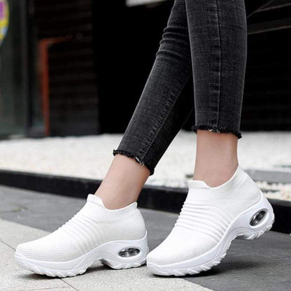 Soleil Élégant – Baskets Slip-On Confortables - Rynova