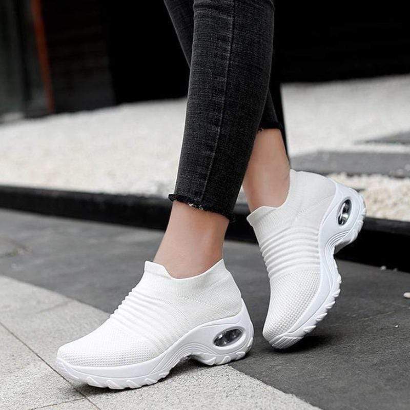 Soleil Élégant – Baskets Slip-On Confortables - Rynova
