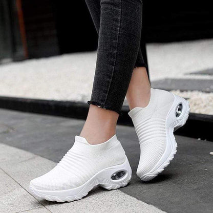 Soleil Élégant – Baskets Slip-On Confortables - Rynova