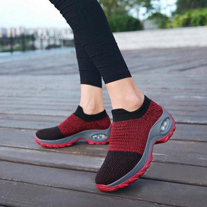 Soleil Élégant – Baskets Slip-On Confortables - Rynova