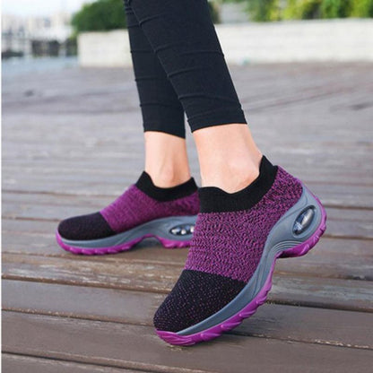 Soleil Élégant – Baskets Slip-On Confortables - Rynova
