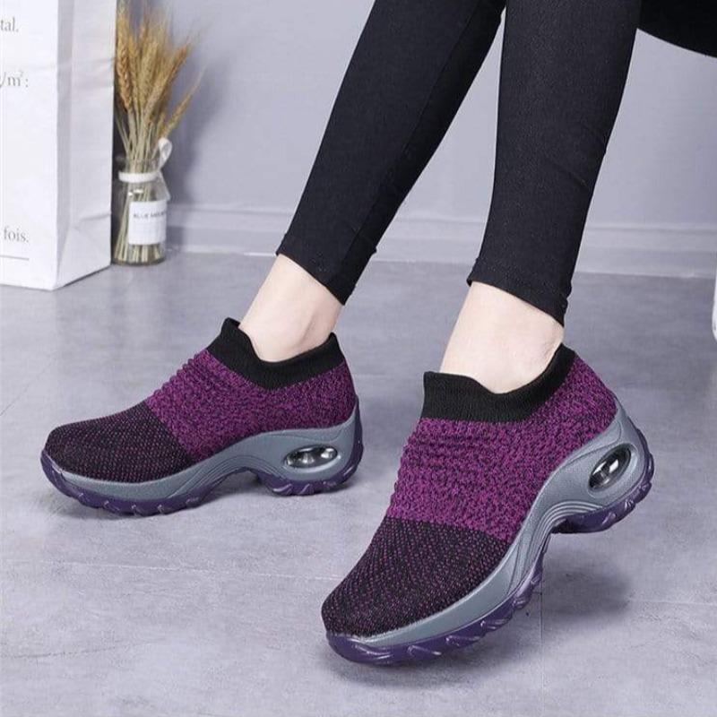 Soleil Élégant – Baskets Slip-On Confortables - Rynova