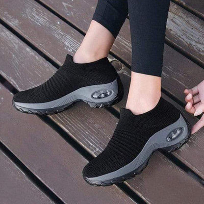 Soleil Élégant – Baskets Slip-On Confortables - Rynova