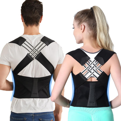 Posture Plus - Correcteur de Posture Entièrement Ajustable | Améliorez Votre Posture et Santé Dorsale - Rynova