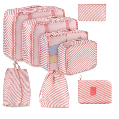 OrganisateurVoyage - Ensemble de 8 Sacs de Voyage Grande Capacité - Rynova