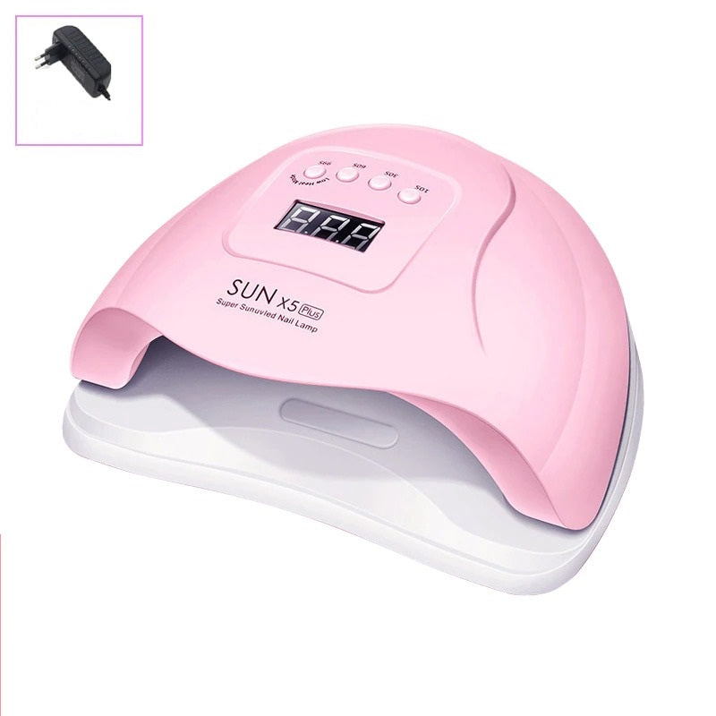 LumiNail - Séchoir à Ongles UV-Gel avec Capteur de Mouvement | Puissante Lampe LED - Rynova