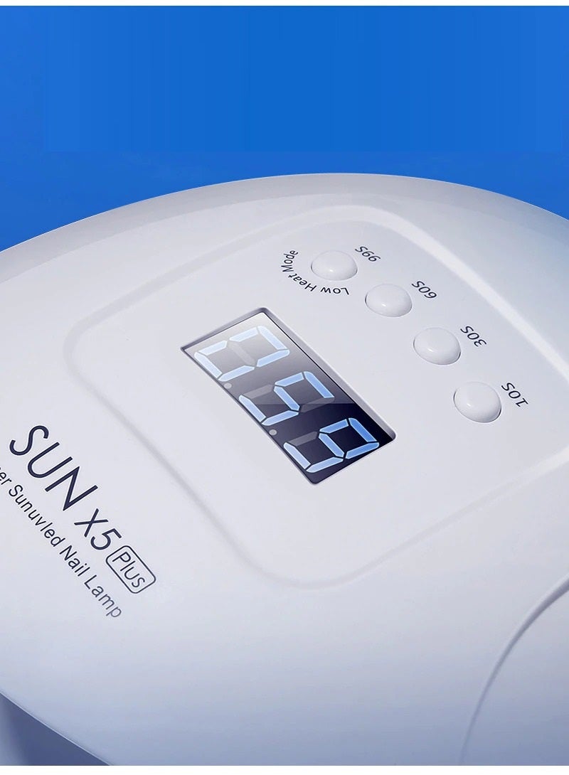 LumiNail - Séchoir à Ongles UV-Gel avec Capteur de Mouvement | Puissante Lampe LED - Rynova