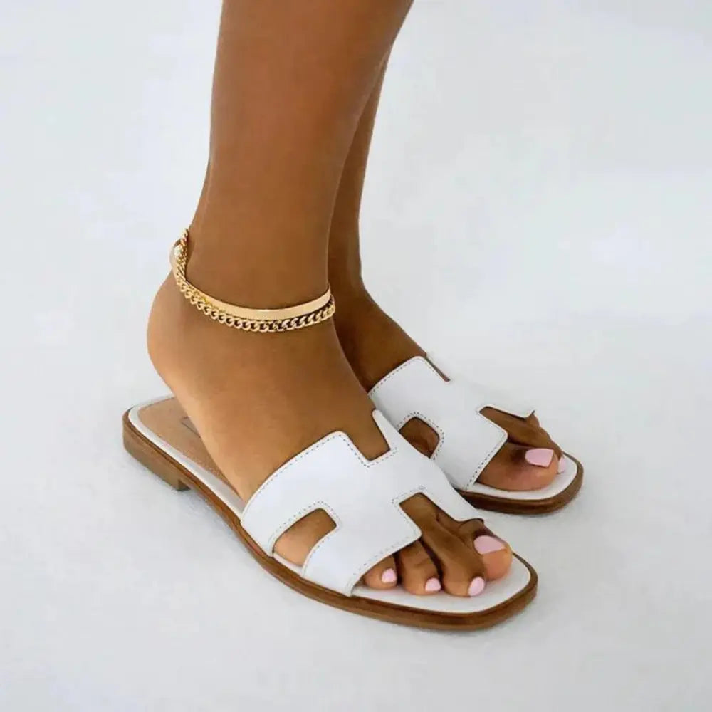 Sandales Bella – Élégance et Confort en Cuir pour un Style Tendance - Rynova