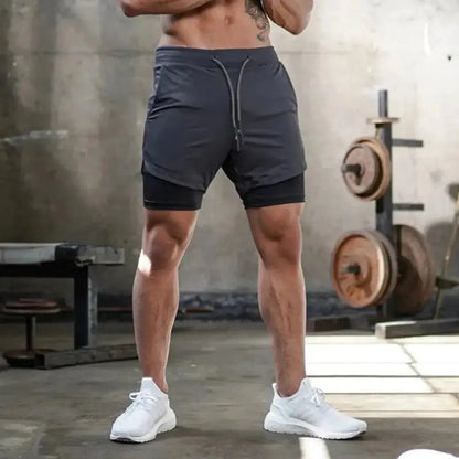 FlexiRun - Short de Compression Double-Couche pour le Jogging - Rynova