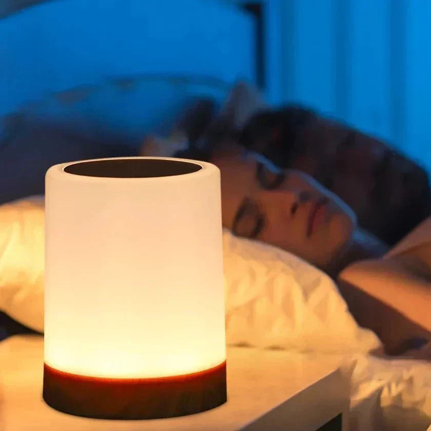 LumiHalina – Lampadaire Élégant avec Commande Tactile et Éclairage Personnalisable - Rynova