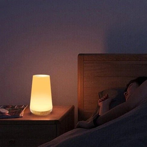 LumiHalina – Lampadaire Élégant avec Commande Tactile et Éclairage Personnalisable - Rynova