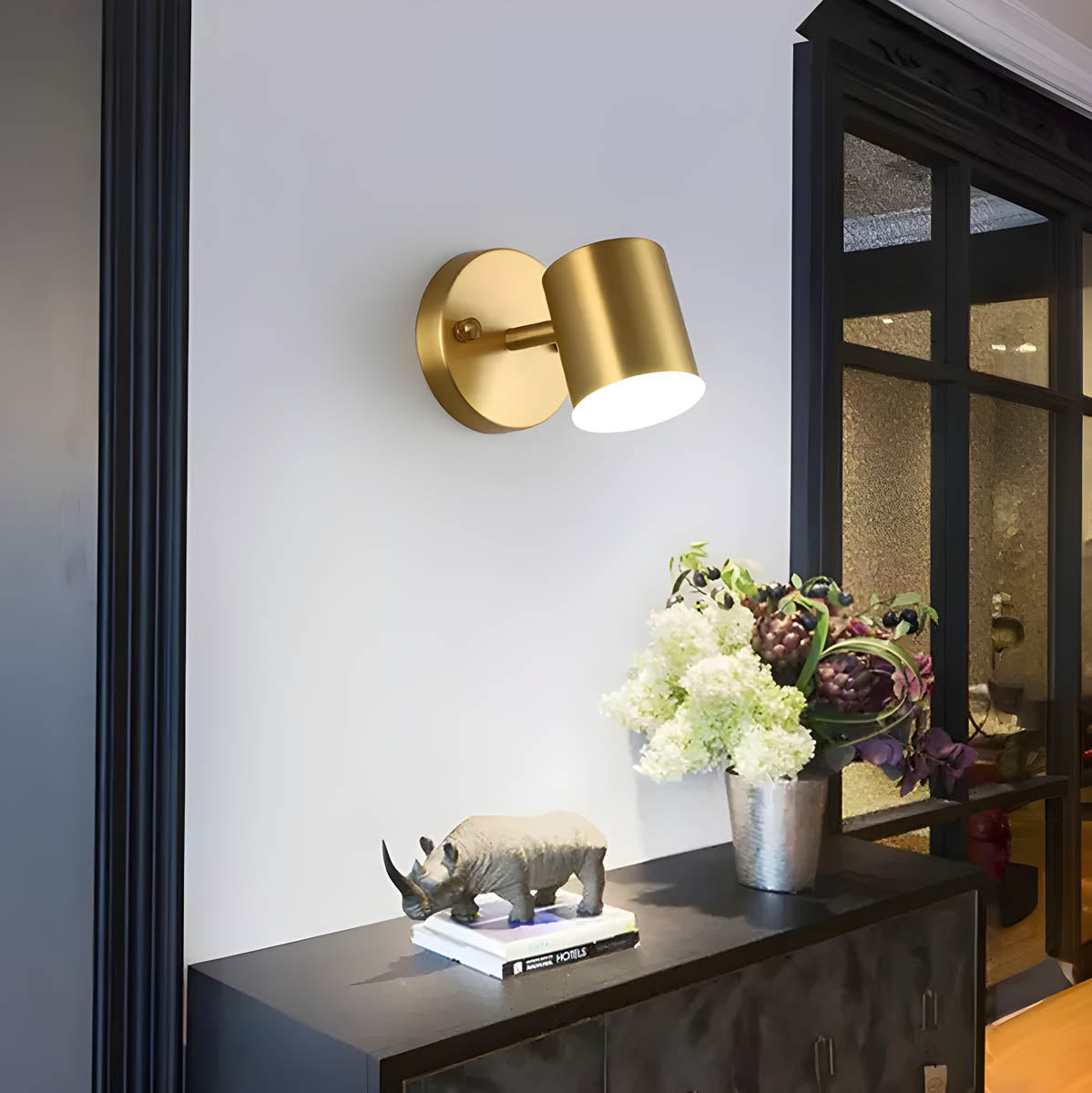 Lumières Murales Cuivrées LuxLight - Appliques LED Style Scandinave Moderne - Rynova