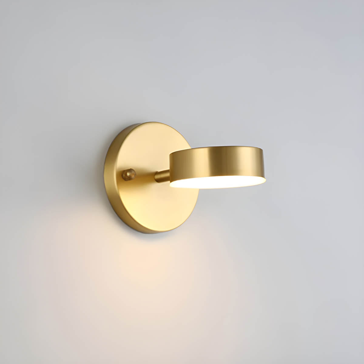 Lumières Murales Cuivrées LuxLight - Appliques LED Style Scandinave Moderne - Rynova