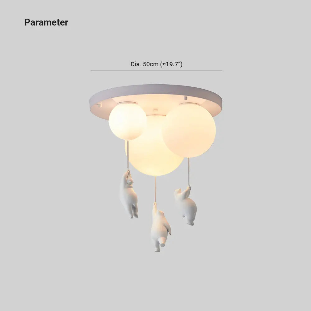Fateh Balloon LED Plafondlamp - Rynova