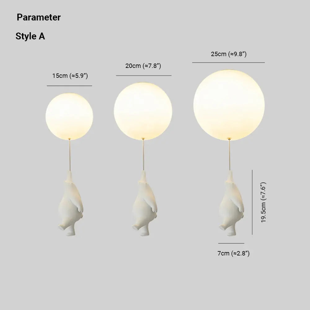 Fateh Balloon LED Plafondlamp - Rynova