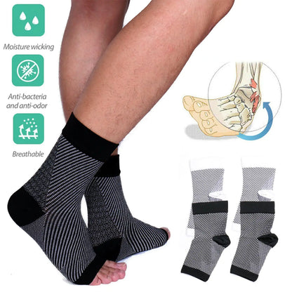 ProRelief - Chaussettes compressives pour les pieds et les chevilles - Rynova