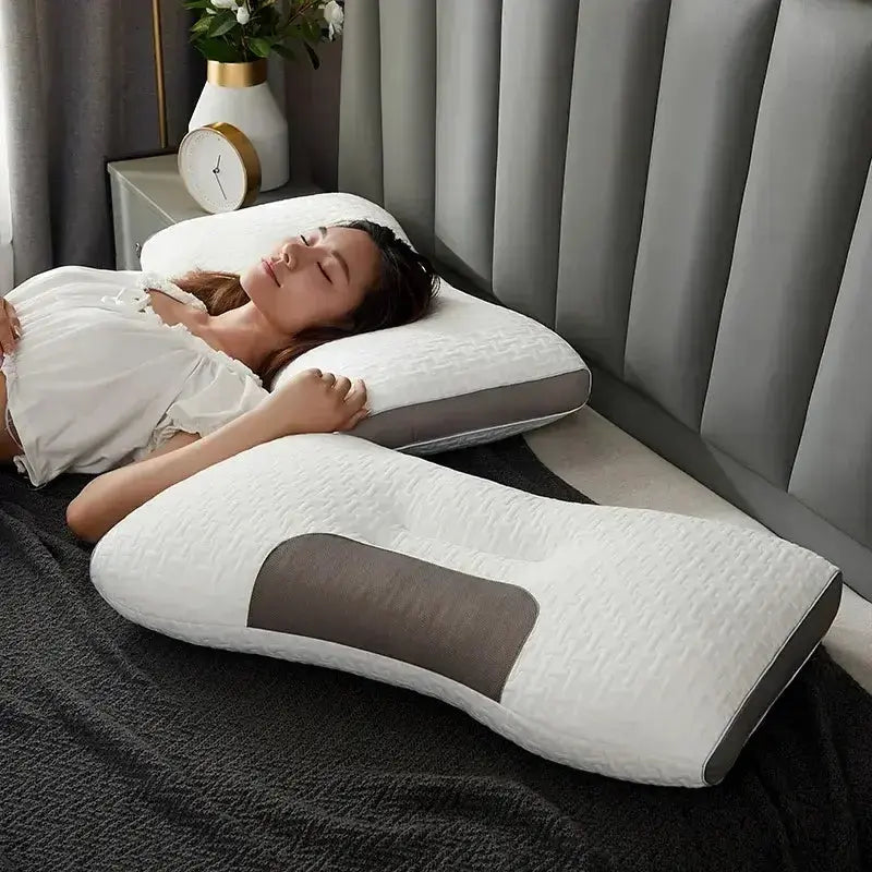 CerviSoin - Oreiller Orthopédique Cervical | Confort et Soutien Ultime pour un Sommeil Réparateur - Rynova