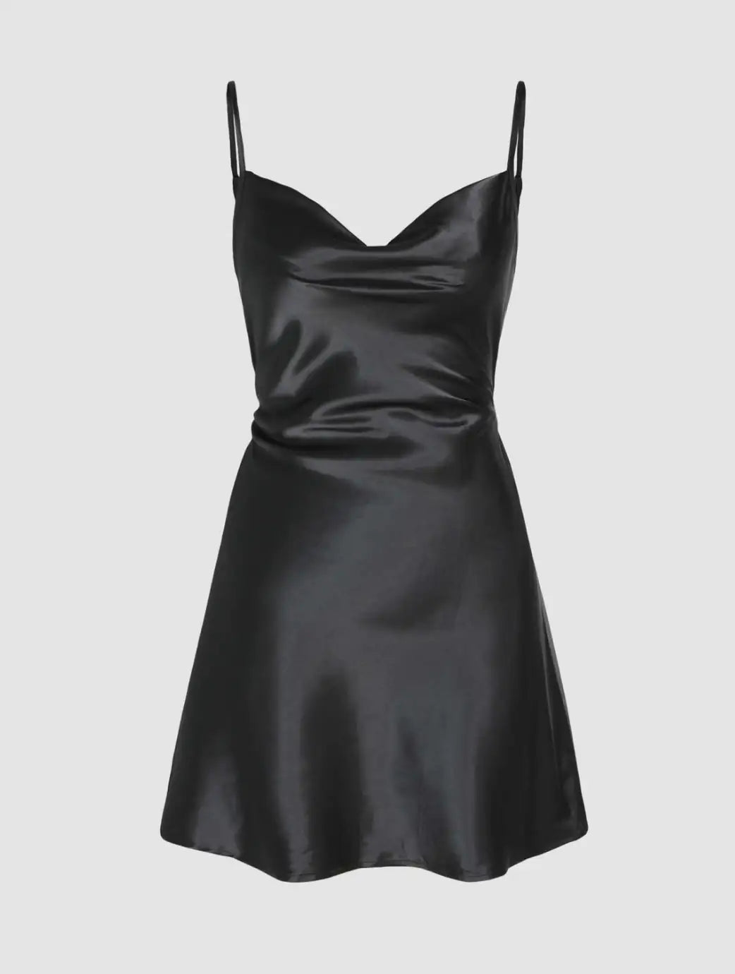 Élégance Nocturne - Robe Cami Satinée - Rynova