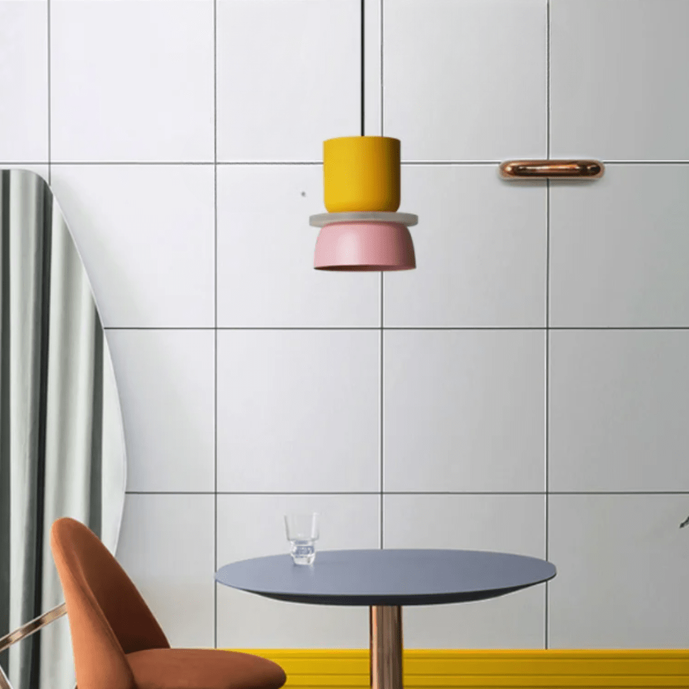 ColorLumi - Petite Lampe Suspendue LED Colorée - Rynova