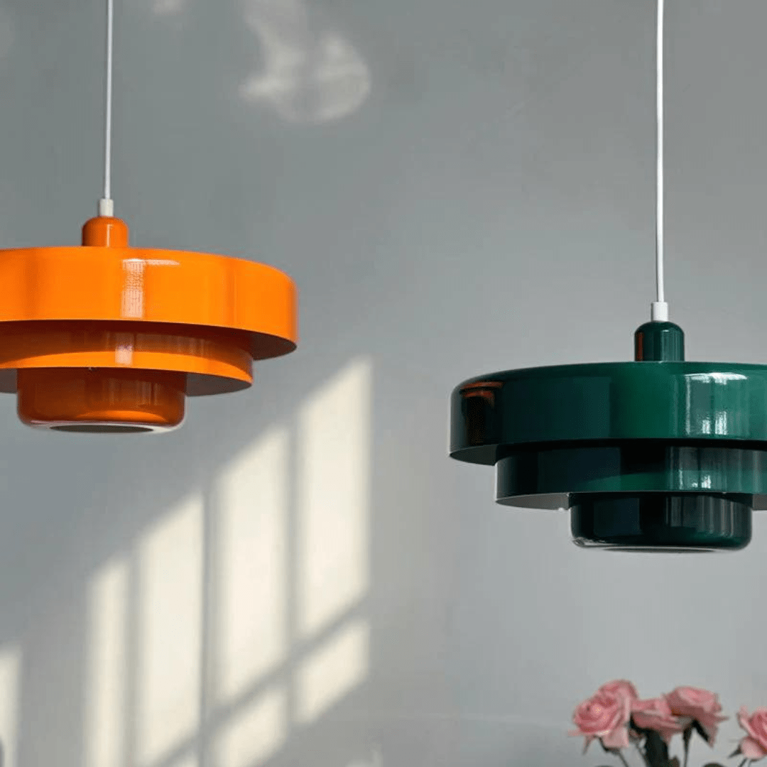 Éclat Rétro - Lampe Suspendue LED Vintage - Rynova