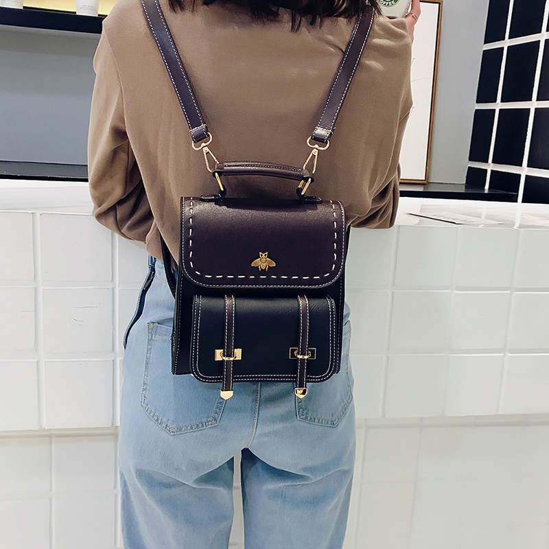 AbeilleChic – Sac à Dos Vintage en Similicuir - Rynova