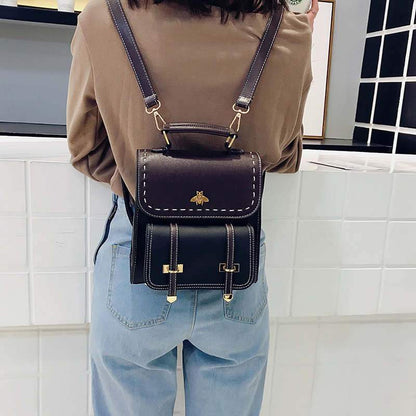 AbeilleChic – Sac à Dos Vintage en Similicuir - Rynova