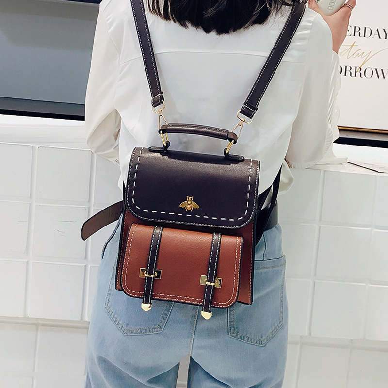 AbeilleChic – Sac à Dos Vintage en Similicuir - Rynova