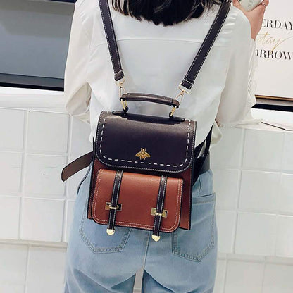 AbeilleChic – Sac à Dos Vintage en Similicuir - Rynova