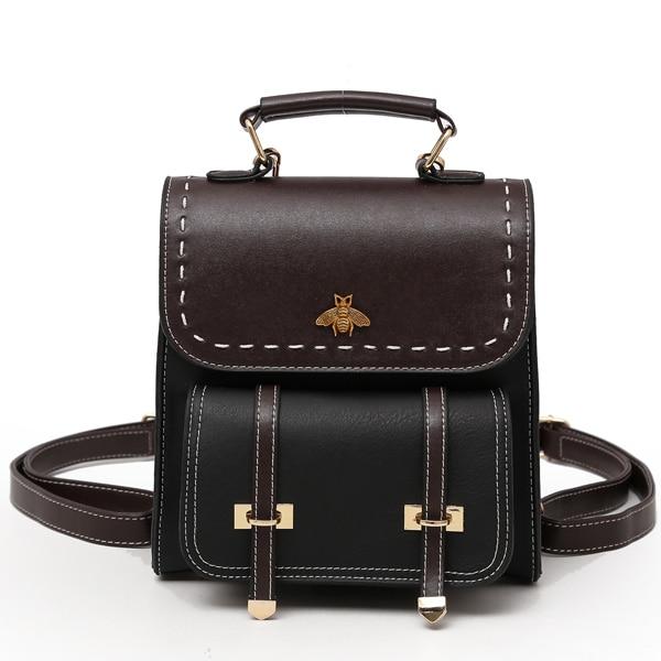 AbeilleChic – Sac à Dos Vintage en Similicuir - Rynova