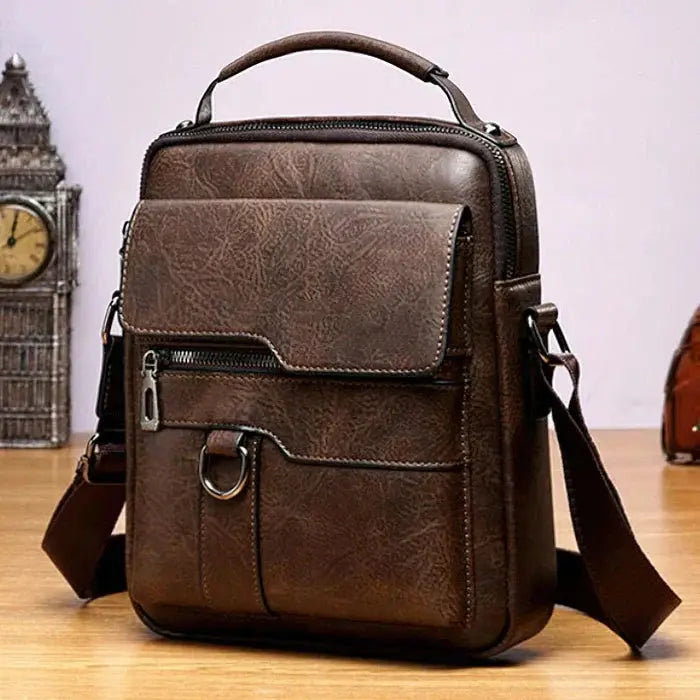 EliteLeather - Sac à bandoulière en cuir premium - Rynova