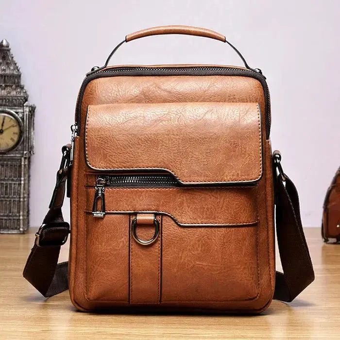 EliteLeather - Sac à bandoulière en cuir premium - Rynova