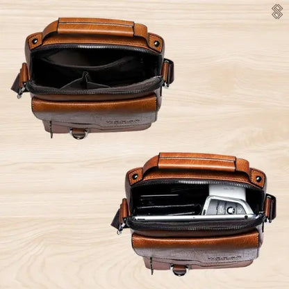 EliteLeather - Sac à bandoulière en cuir premium - Rynova