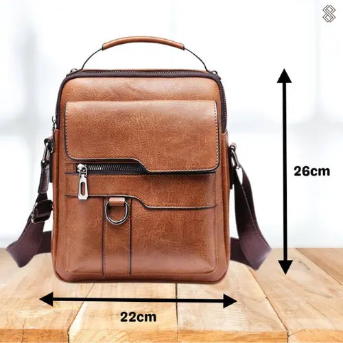 EliteLeather - Sac à bandoulière en cuir premium - Rynova