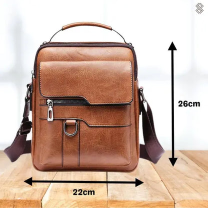 EliteLeather - Sac à bandoulière en cuir premium - Rynova