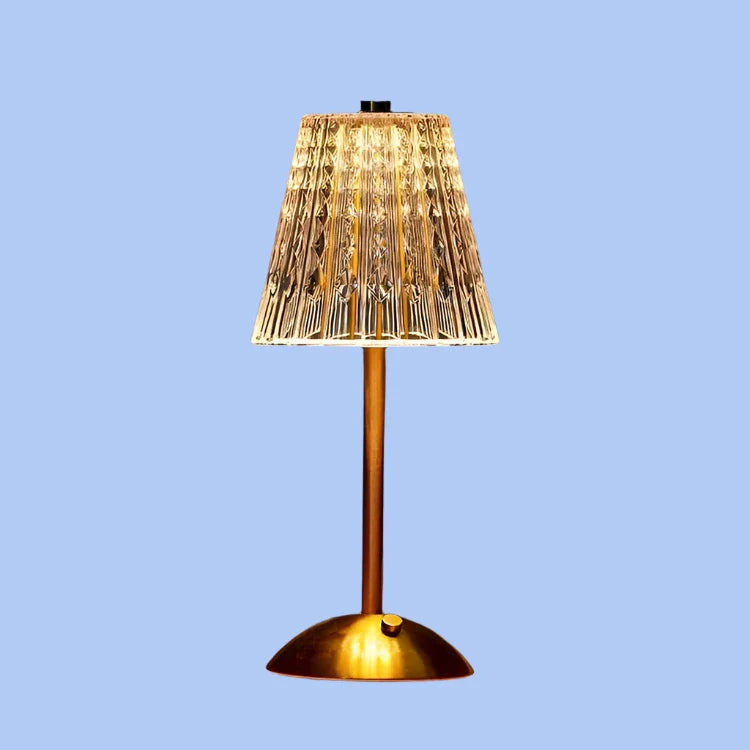 LumiCristal – Lampe de Table Sans Fil Élégante - Rynova