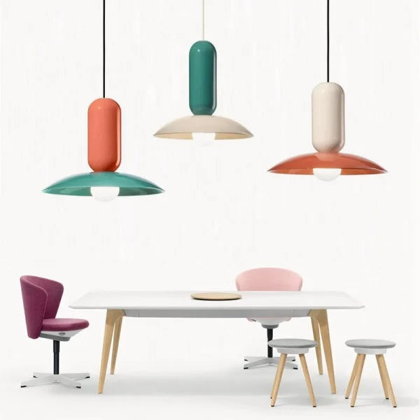 DéliceLumière - Lampe Pendante Gourmande en Forme de Macaron - Rynova