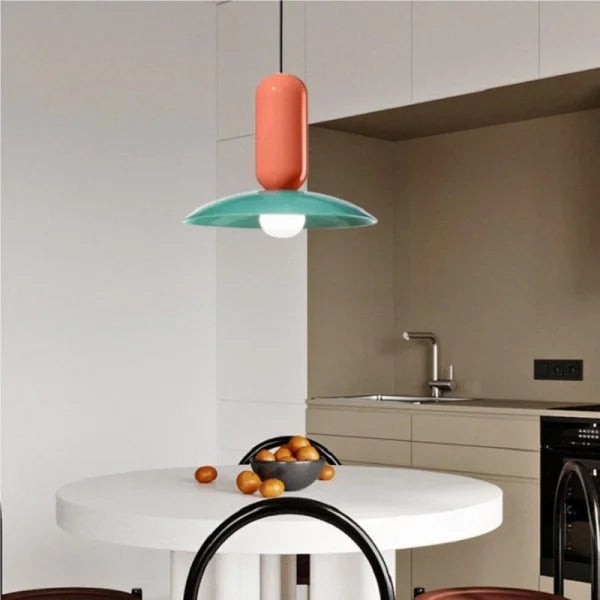 DéliceLumière - Lampe Pendante Gourmande en Forme de Macaron - Rynova