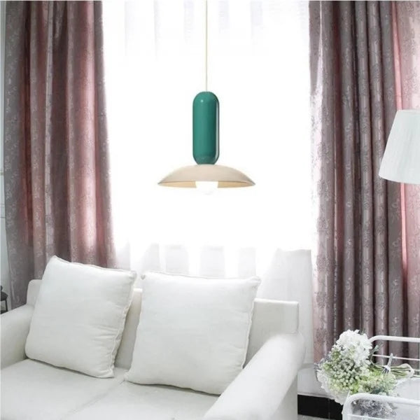 DéliceLumière - Lampe Pendante Gourmande en Forme de Macaron - Rynova