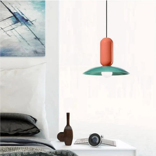 DéliceLumière - Lampe Pendante Gourmande en Forme de Macaron - Rynova