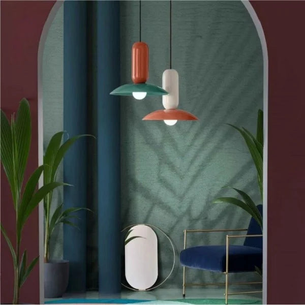 DéliceLumière - Lampe Pendante Gourmande en Forme de Macaron - Rynova