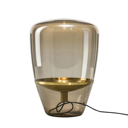 LumièreÉclat - Lampe de Table en Verre pour Salon avec Éclairage Élégant - Rynova
