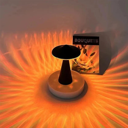 LumiNova - Lampe de Table LED Champignon USB Tactile Dimmable - Rynova