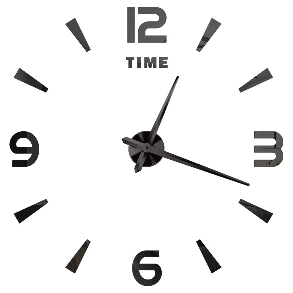 DecoHorloge – Grande Horloge Murale 3D pour Décoration Intérieure - Rynova