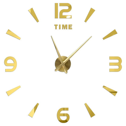 DecoHorloge – Grande Horloge Murale 3D pour Décoration Intérieure - Rynova