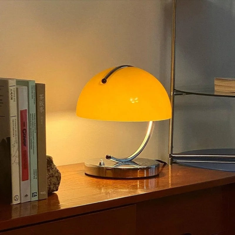 LumièreNord - Lampe de Bureau en Verre Design Danois en Forme de Champignon - Rynova