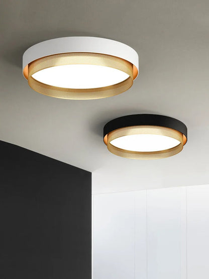 LumiLux - Plafonnier Moderne pour Chambre avec Éclairage LED - Rynova