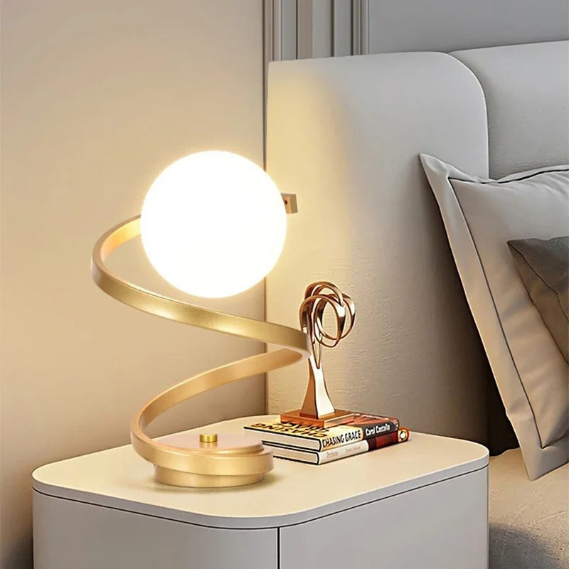 Lampe de Table LED Design Nordique pour Ambiance Rétro et Moderne - Rynova