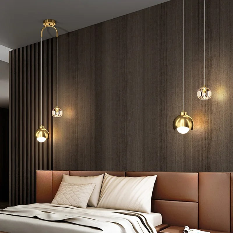 ÉclatLuxe - Suspension LED Moderne pour Chambre et Salle à Manger - Rynova