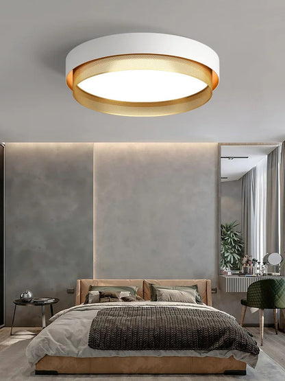 LumiLux - Plafonnier Moderne pour Chambre avec Éclairage LED - Rynova