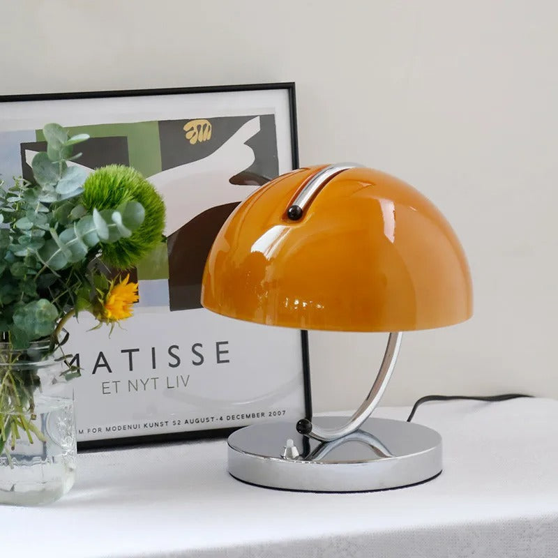 LumièreNord - Lampe de Bureau en Verre Design Danois en Forme de Champignon - Rynova